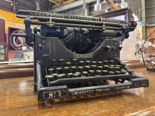 愛品館 市原店】Underwoodアンティーク タイプライター